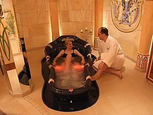 Wellnessbad im Wellnesshotel Jagdhof